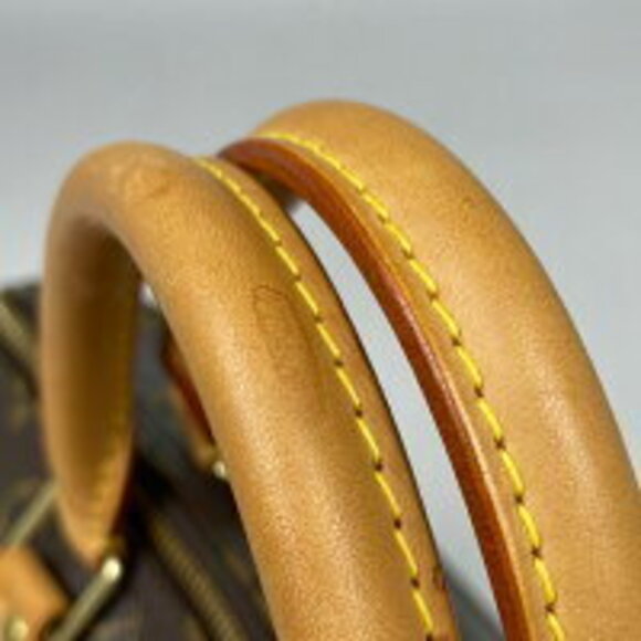 Louis Vuitton Brown Speedy Monogram Bag Boston Handbag - Picture 7 of 8